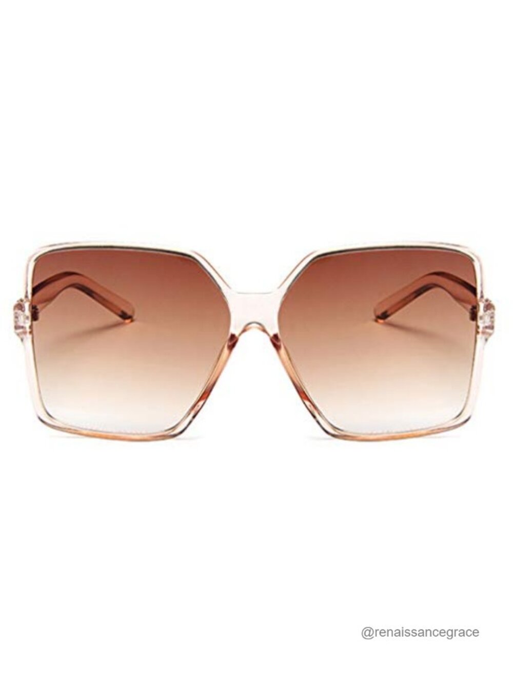 Oversized Square Sunglasses for Women UV400 Protection Large Shades Trendy